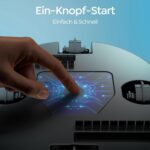 (2026 Upgrade) TALOSBO S2 Poolroboter,Doppelfiltration,Kabelloser Poolsauger Akku, 90 Min Automatische Reinigung mit Selbsteinparkfunktion,Dual Motoren Poolreiniger für Flache Böden Pools bis 80 m²