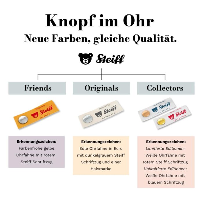 Steiff Kuscheltier Ollie Eule, Süßes Stofftier, Jungen, Mädchen & Babys ab 0 Monaten, Friends, Plüschtier 23 cm, Beige – Bild 3