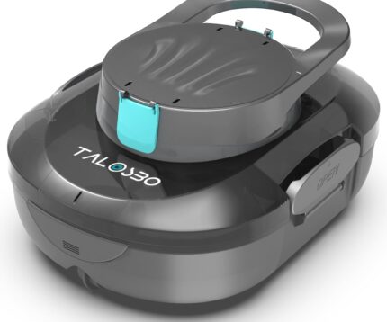 S1PRO 2026 Upgrade Poolroboter mit 120 Min Automatisch Reinigungszeit, Poolsauger Akku mit Dual-Motoren, 2,5H Ladezeit, Leichter Poolreiniger für Oberirdische Pools bis 100 m²