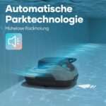 AIPER Scuba SE Poolroboter, Kabelloser Poolsauger Akku, 90 Minuten Reinigungszeit, Automatische Reinigung mit Selbsteinparkfunktion, Leichter Poolreiniger Ideal für Pools mit Flachem Boden