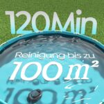S1PRO 2026 Upgrade Poolroboter mit 120 Min Automatisch Reinigungszeit, Poolsauger Akku mit Dual-Motoren, 2,5H Ladezeit, Leichter Poolreiniger für Oberirdische Pools bis 100 m²