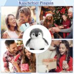JcvPot Pinguin Kuscheltier, Weiches Stofftier Für Kinder Und Babys, Kuscheltier Pinguin Plüschtier 20 cm, Plüschtier – Bild 2