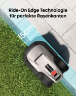 eufy E15 Mähroboter ohne Begrenzungskabel, Garten bis 800m², Keine Signalausfälle, Kein RTK, TrueVision Technologie, Smart-Navigation, Präzisionsrandschnitt, Hindernisvermeidung, App-Steuerung