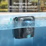 (2026 Upgrade) AIPER Scuba S1 Poolroboter Boden und Wand, Wasserlinienreinigung, 3μm Ultrafeiner Filter, 180 Min. Akkulaufzeit, 15900LPH Leistungsstarker Poolsauger mit APP, Für Eingelassene Pools